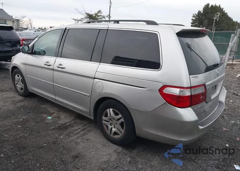 2007 Honda Odyssey Ex from USA, damaged, VIN 5FNRL38497B455769